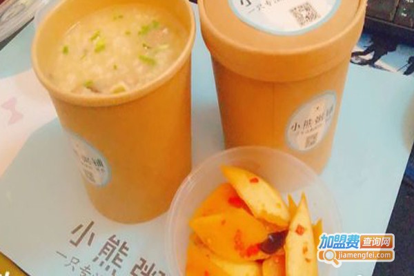 小熊粥店加盟门店