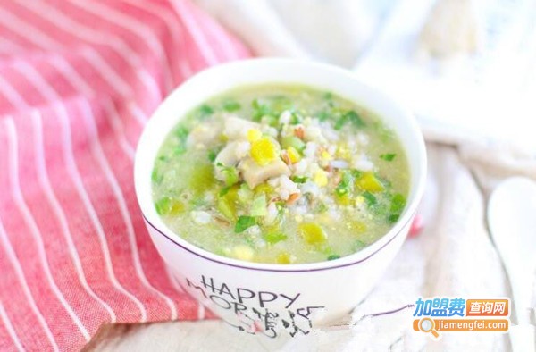 锅贴粥铺加盟费