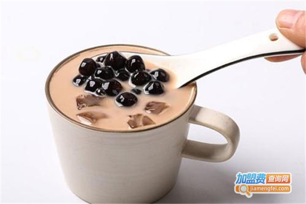 日本黑珍珠奶茶