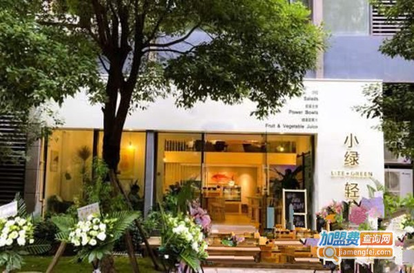 小绿轻食加盟费
