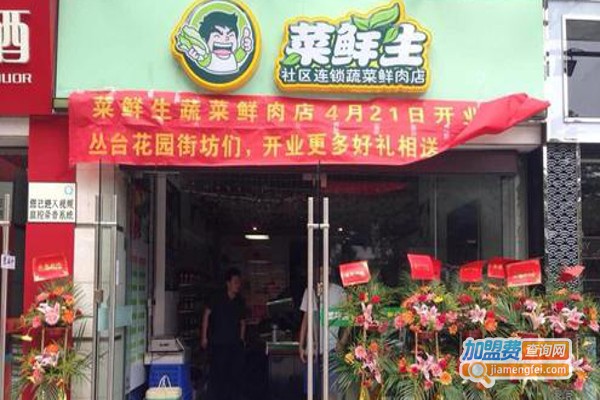 菜鲜生加盟费