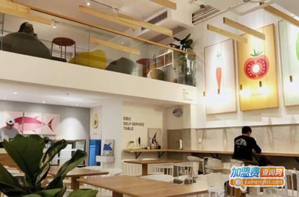 小绿轻食加盟费