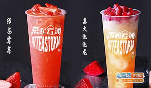 茶起云涌茶饮加盟费