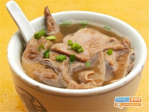 汀州泡猪腰加盟费