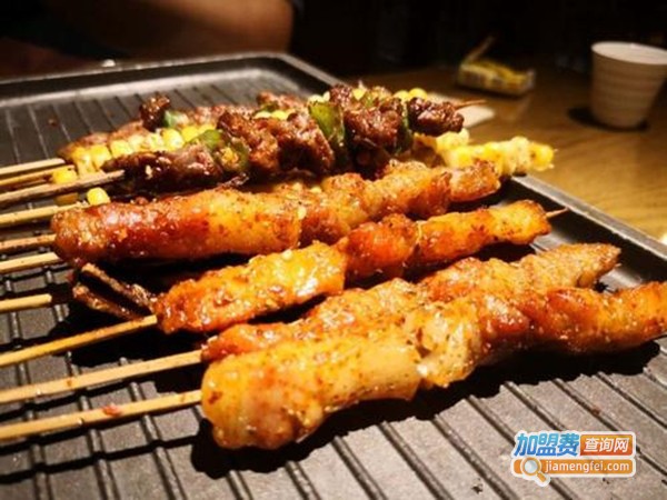 王大爷烧烤探伙鲜烤加盟费