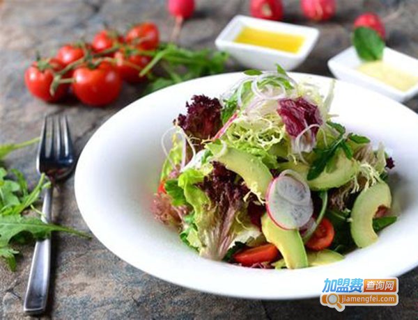 SALAD+色拉嘉加盟费