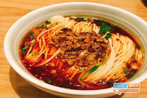 眉州小吃担担面加盟费