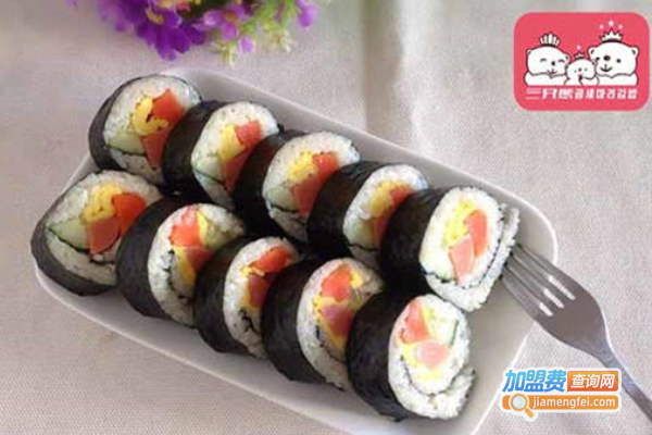 三只熊紫菜包饭加盟费