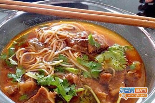 金口香牛肉面馆加盟费