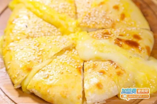 爆牙鲨榴莲芝士水果饼加盟店