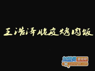 王浩泽脆皮烤肉饭加盟费