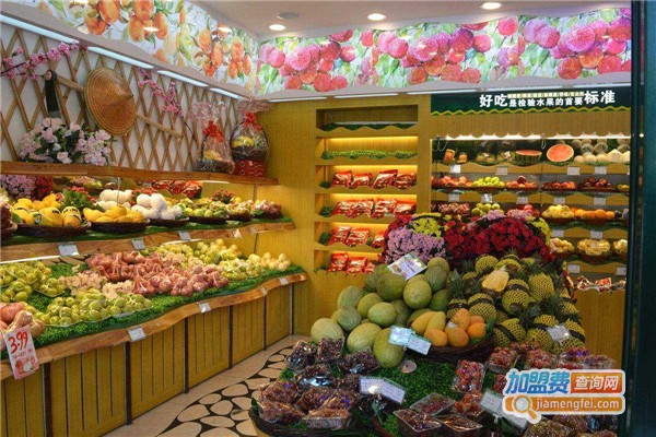 小蜜蜂水果店加盟费