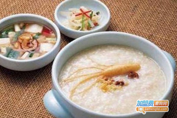 粥粥熊粥店加盟费