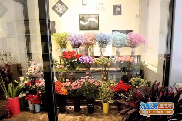 一朵时光花店加盟