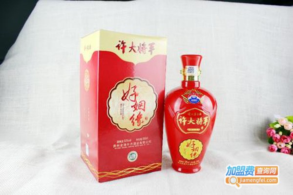 许大将军白酒加盟费