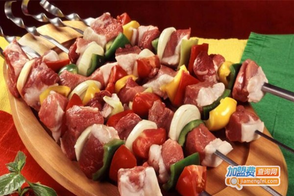 西域霸王英雄烧烤店加盟费