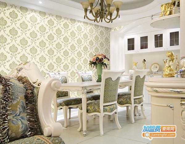 七特丽墙布加盟费