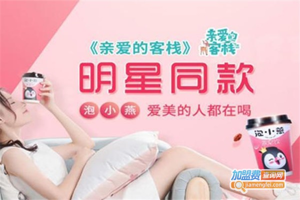 泡小燕燕窝饮加盟费要多少？