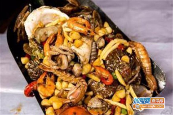 麻辣铁锹海鲜加盟费