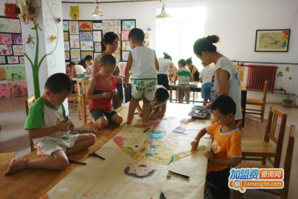 哈哈美术培训加盟费