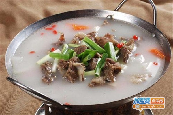 贾书贞羊肉汤加盟费