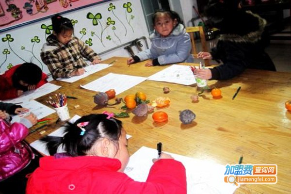 哈哈美术培训加盟费