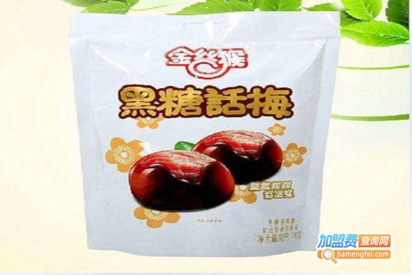 金丝猴休闲食品加盟费