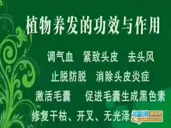好丝嘉植物养发加盟店