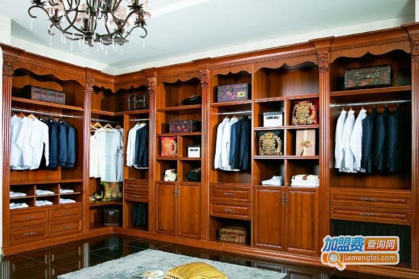 冠特卧室整体衣柜加盟店