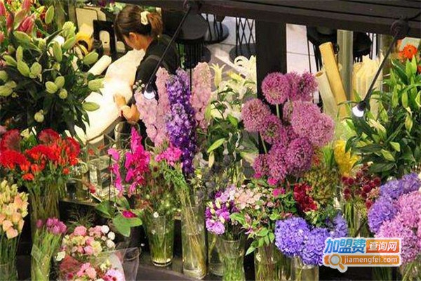 一水间花店加盟费