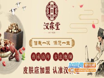 汉霖堂皮肤馆加盟费