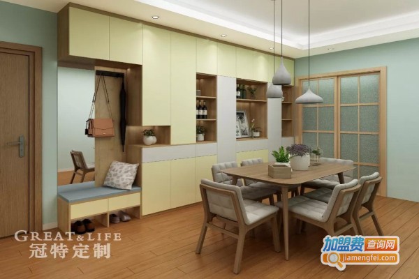 冠特卧室整体衣柜加盟费