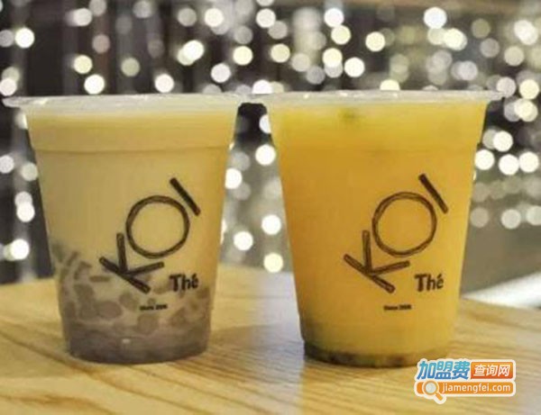KOL奶茶加盟费
