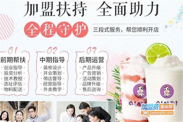 功夫酸奶牛吧加盟费