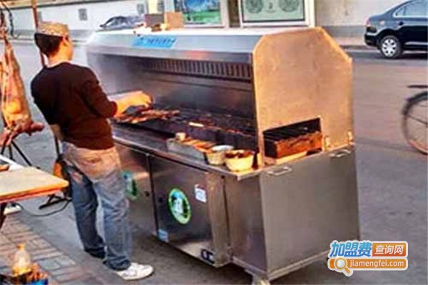 新风环保烧烤车加盟
