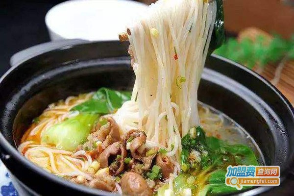 顺溜砂锅米线加盟费