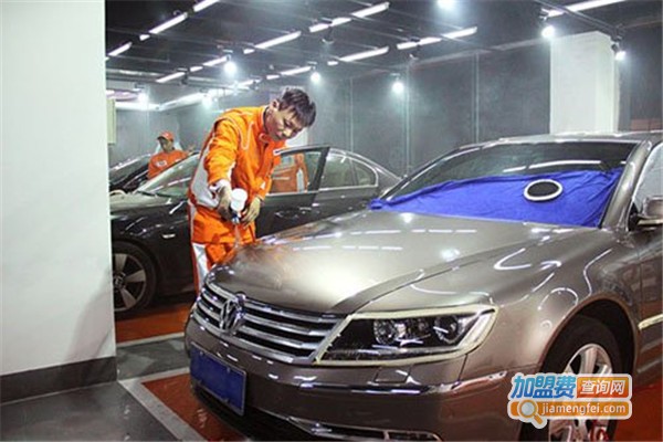 7车会汽车美容加盟费