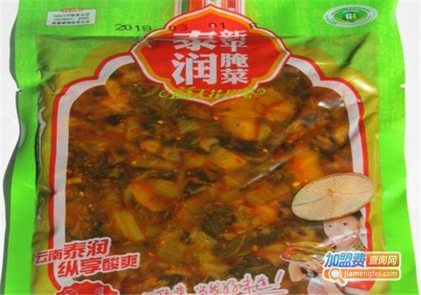 泰润调味品加盟费