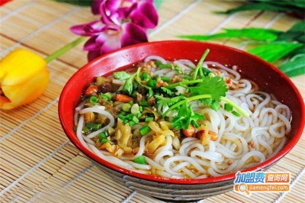 喜合旺桂林米粉加盟费