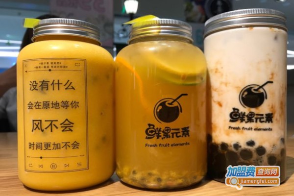鲜果元素鲜果饮料加盟店