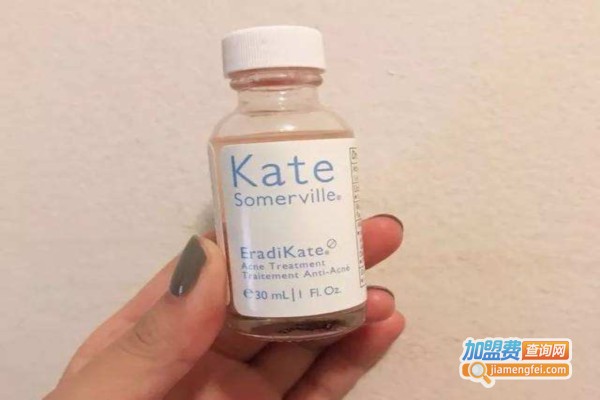 katesomerville祛痘加盟费