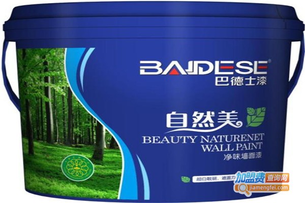 自然美涂料加盟费