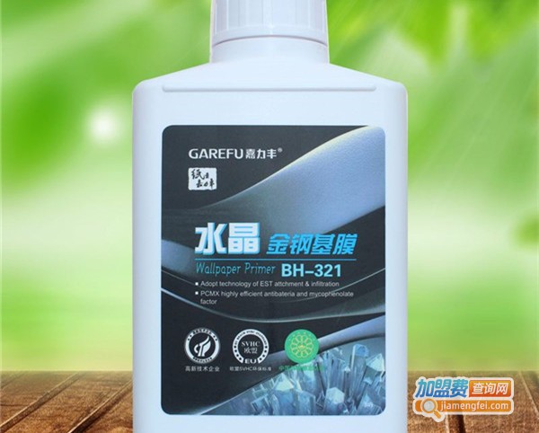 嘉力丰墙纸胶加盟费