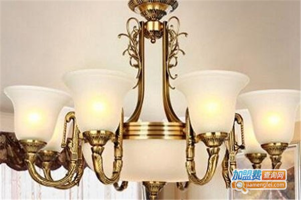 越展灯饰加盟费