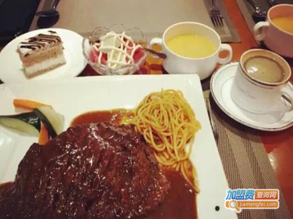 锦廊主题咖啡西餐厅加盟店