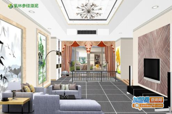 氧林参硅藻泥加盟费