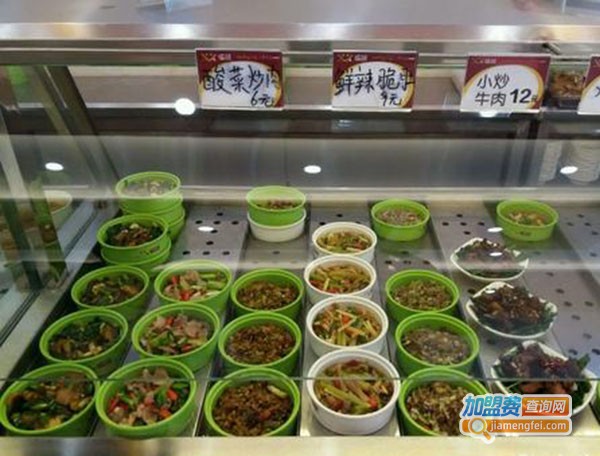 自选中式快餐加盟费