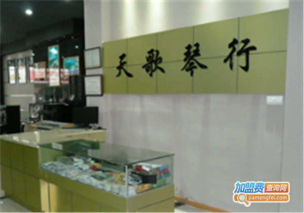 天歌琴行加盟费