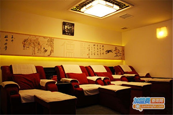 解决堂足浴加盟费