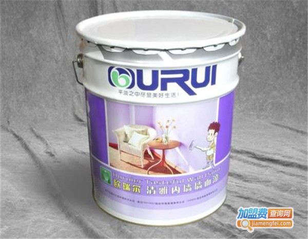 欧瑞涂料加盟费